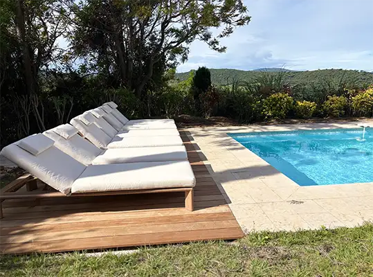 Villa Azul vakantievilla met zwembad in Gassin